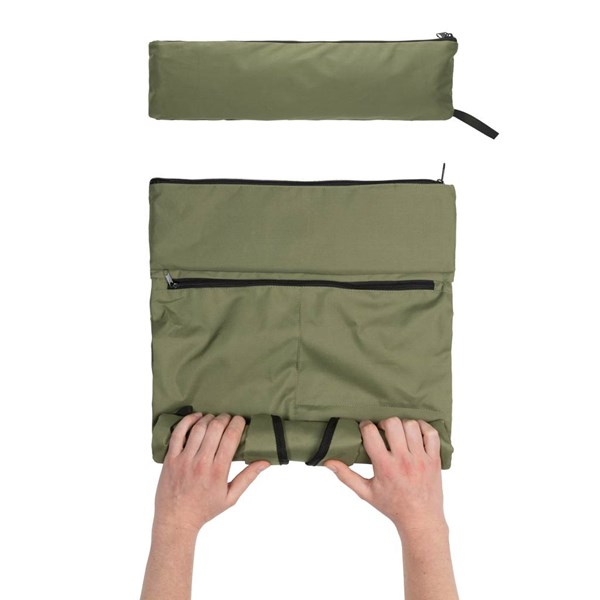 Obrázky: Ľahký skladací ruksak Dillon z RPET, zelený, Obrázok 3