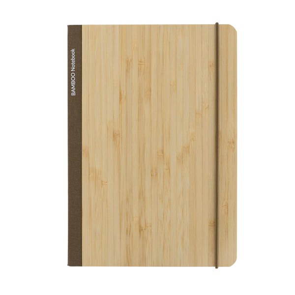 Obrázky: Hnedý zápisník Scribe A5,mäkký bambusový obal, Obrázok 4