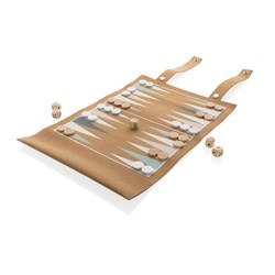 Zobrazit detaily pro Skladacia korková sada hier backgammon a dáma Obrázky: Skladacia korková sada hier backgammon a dáma