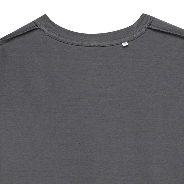 Obrázky: Unisex tričko Bryce, rec.bavlna, antracitové XXXL, Obrázok 3