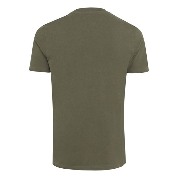 Obrázky: Unisex tričko Bryce, rec.bavlna, khaki S, Obrázok 2