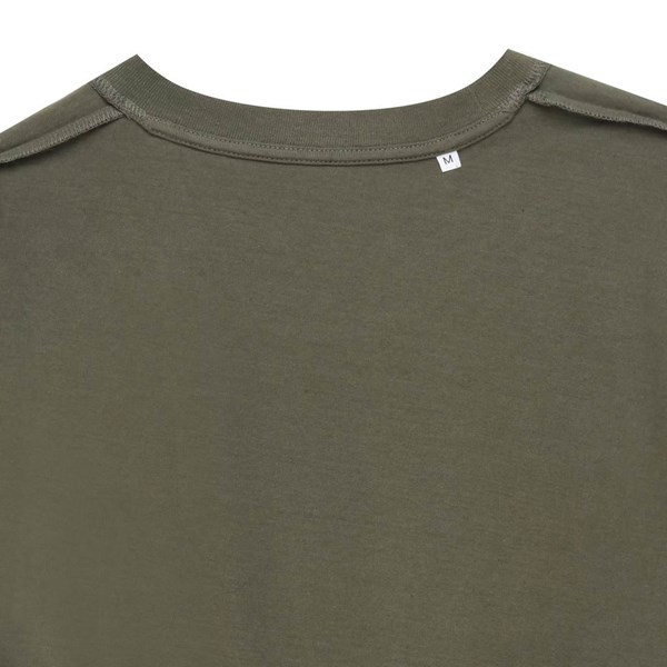 Obrázky: Unisex tričko Bryce, rec.bavlna, khaki XXXL, Obrázok 3