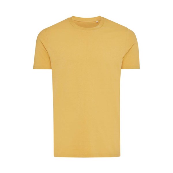 Obrázky: Unisex tričko Bryce, rec.bavlna, okrovo žlté S, Obrázok 5