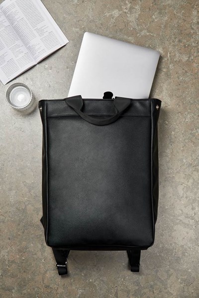 Obrázky: Čierny ruksak/taška VINGA Bermond z RCS recykl. PU, Obrázok 7