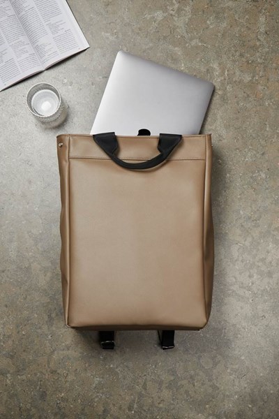 Obrázky: Hnedý ruksak/taška VINGA Bermond z RCS recykl. PU, Obrázok 7