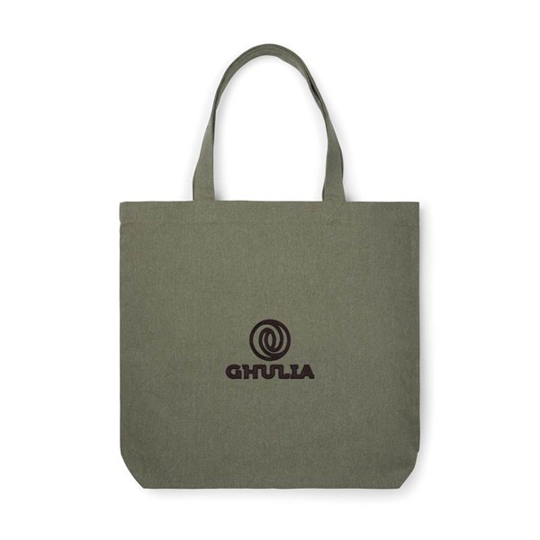Obrázky: Zelená priestorná taška VINGA Hilo, recykl. bavlna, Obrázok 2