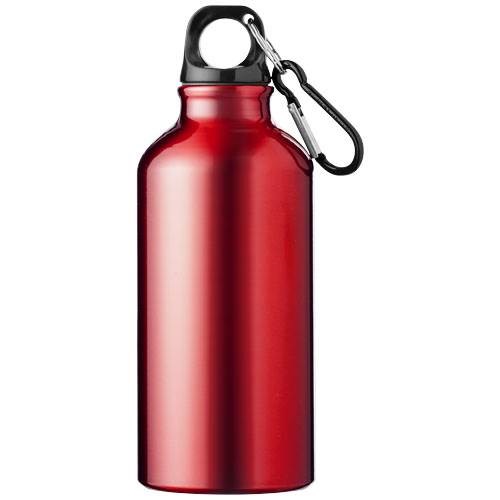 Obrázky: Červená fľaša Oregon, recykl. hliník, 400 ml, Obrázok 3