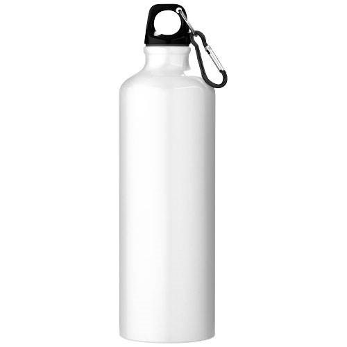 Obrázky: Biela fľaša Oregon, recykl. hliník, 770 ml, Obrázok 4