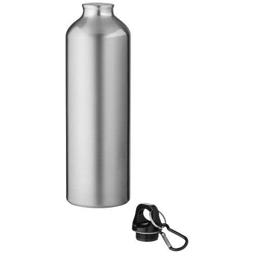 Obrázky: Strieborná fľaša Oregon, recykl. hliník, 770 ml, Obrázok 2