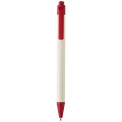 Obrázky: Dairy Dream guličkové pero, bielo-červené
