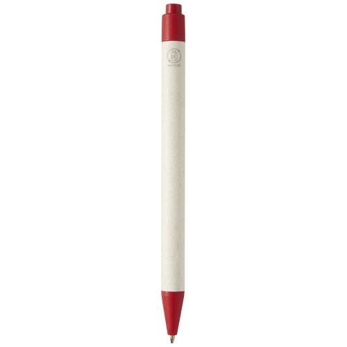 Obrázky: Dairy Dream guličkové pero, bielo-červené, Obrázok 2