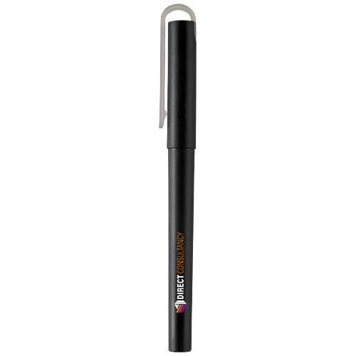 Obrázky: Mauna recyklované PET gélové guličkové pero,čierne, Obrázok 6