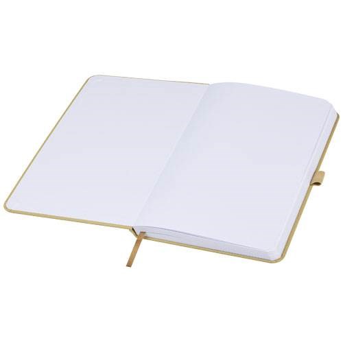 Obrázky: Zápisník s pevnou obálkou, drvený papier, béžový, Obrázok 5