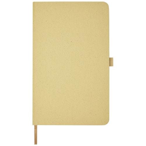 Obrázky: Zápisník s pevnou obálkou, drvený papier, béžový, Obrázok 6