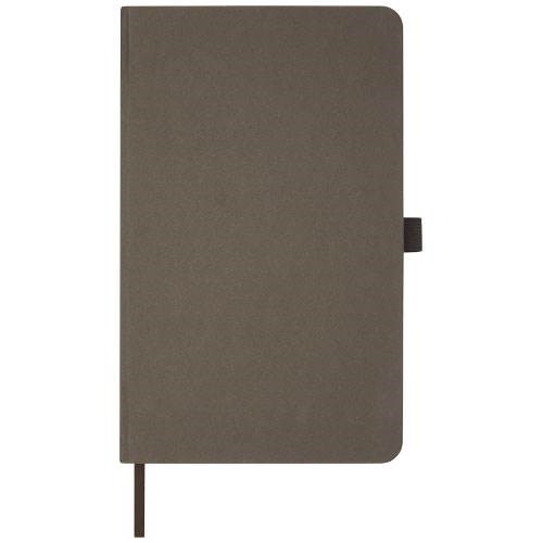 Obrázky: Zápisník s pevnou obálkou, drvený papier, hnedý, Obrázok 6