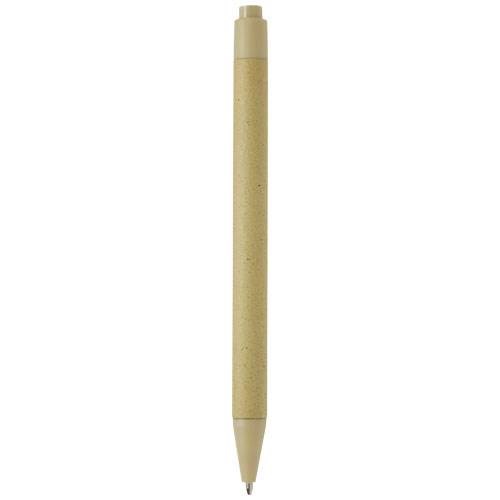 Obrázky: Guličkové pero, drvený papier, béžové, Obrázok 2