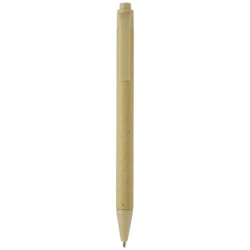 Obrázky: Guličkové pero, drvený papier, béžové, Obrázok 4