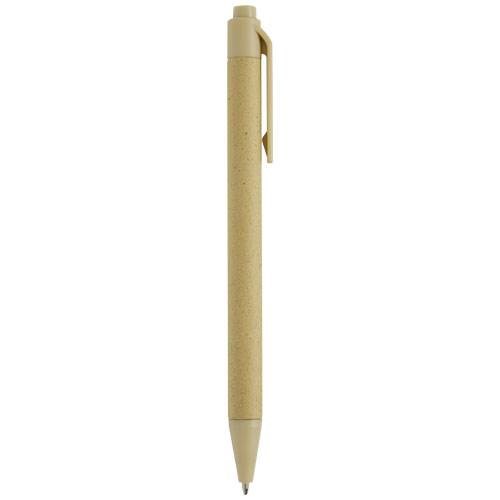 Obrázky: Guličkové pero, drvený papier, béžové, Obrázok 8