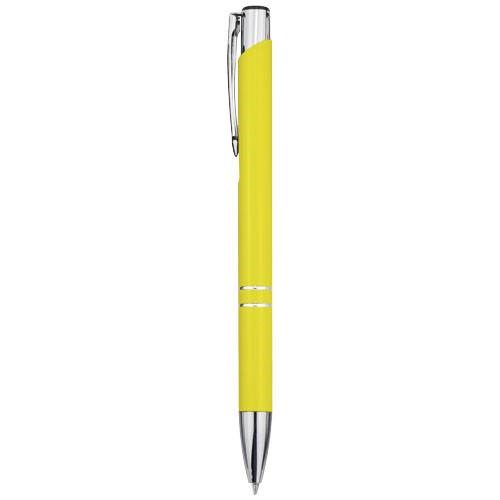 Obrázky: Guličkové pero Moneta, recykl. hliník, žlté, Obrázok 6