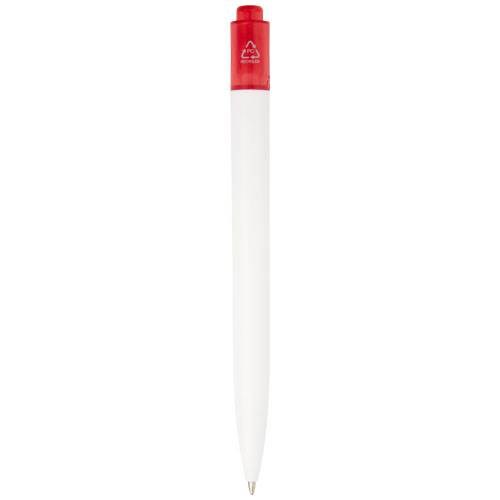 Obrázky: Červeno-biele gul.pero z plastu recykl. z oceánu, Obrázok 2