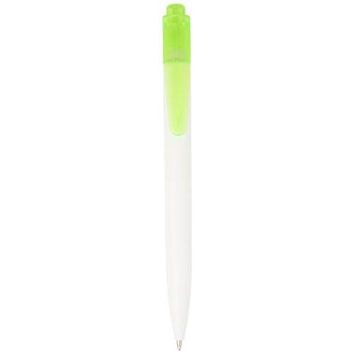 Obrázky: Zeleno-biele gul.pero z plastu recykl. z oceánu