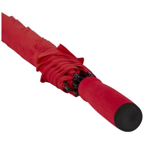 Obrázky: Červený automatický dáždnik z recykl. PET, Obrázok 2