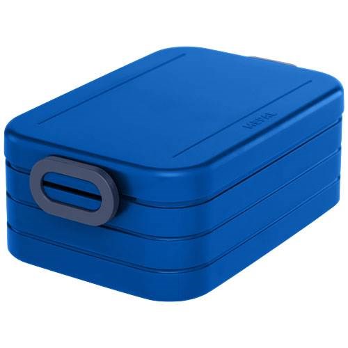 Obrázky: Stredný plastový obedový box kráľovsky modrý, Obrázok 2