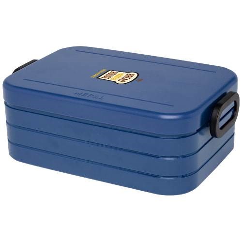 Obrázky: Stredný plastový obedový box kráľovsky modrý, Obrázok 7