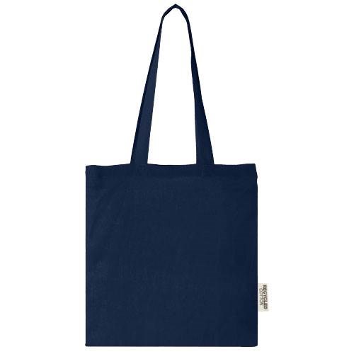 Obrázky: Nám.modrá taška z GRS recyklovanej bavlny 140 g/m2, Obrázok 4