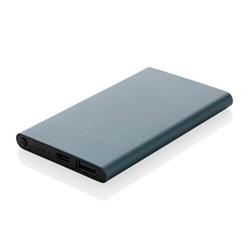 Zobrazit detaily pro Modrá powerbanka 4000mAh z rec.plastu a hliníka Obrázky: Modrá powerbanka 4000mAh z rec.plastu a hliníka