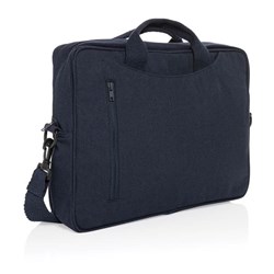 Obrázky: Modrá taška na 15,4" notebook Laluka ,rec.bavlna