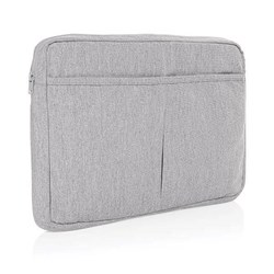 Zobrazit detaily pro Šedý obal na 15,6" notebook Laluka z rec.bavlny Obrázky: Šedý obal na 15,6" notebook Laluka z rec.bavlny