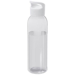Obrázky: Transparentná 650ml fľaša z recyklovaného plastu
