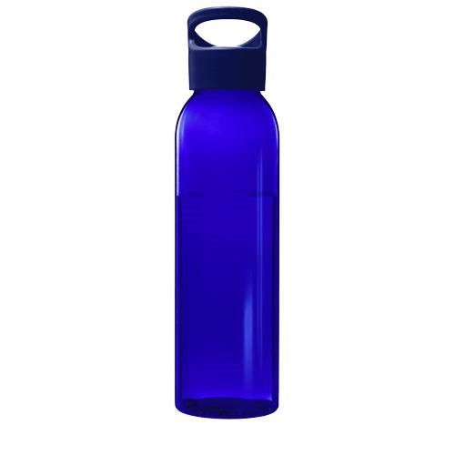 Obrázky: Modrá transpar. 650ml fľaša z recyklovaného plastu, Obrázok 5
