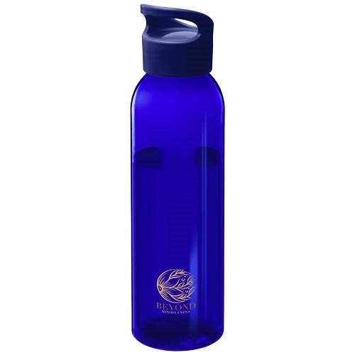Obrázky: Modrá transpar. 650ml fľaša z recyklovaného plastu, Obrázok 7