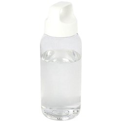 Obrázky: Transparentná 500ml fľaša na vodu z rec. plastu