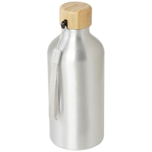Obrázky: Fľaša na vodu 0,5l RCS hliník, bamb.viečko, pútko