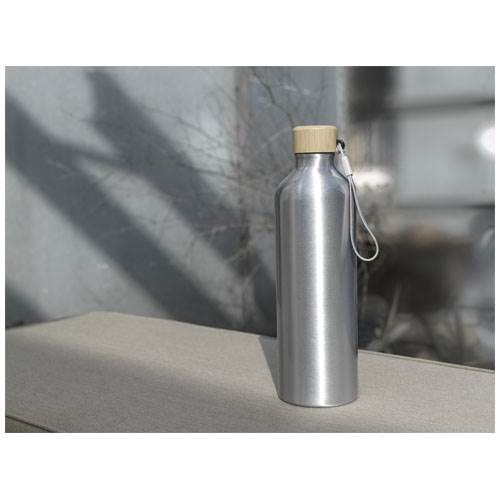 Obrázky: Fľaša na vodu 1 l RSC hliník, bamb. viečko, pútko, Obrázok 6