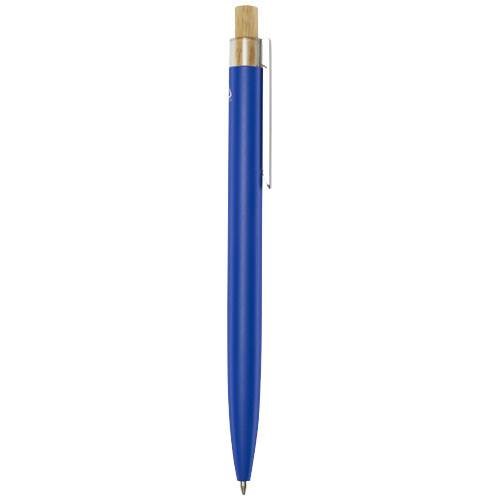 Obrázky: Guličkové pero z recykl. hliníka, modrá, MN, Obrázok 7