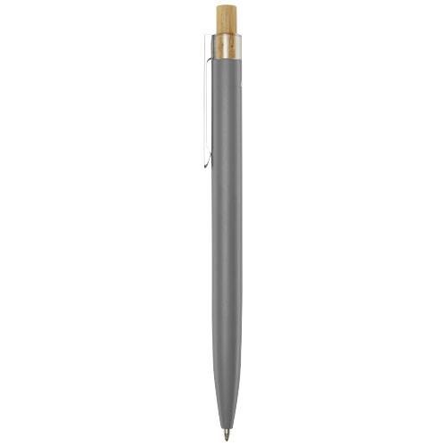 Obrázky: Guličkové pero z recykl. hliníka, šedá, MN, Obrázok 5