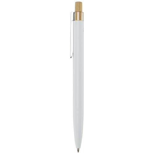 Obrázky: Guličkové pero z recykl. hliníka, biela, ČN, Obrázok 5