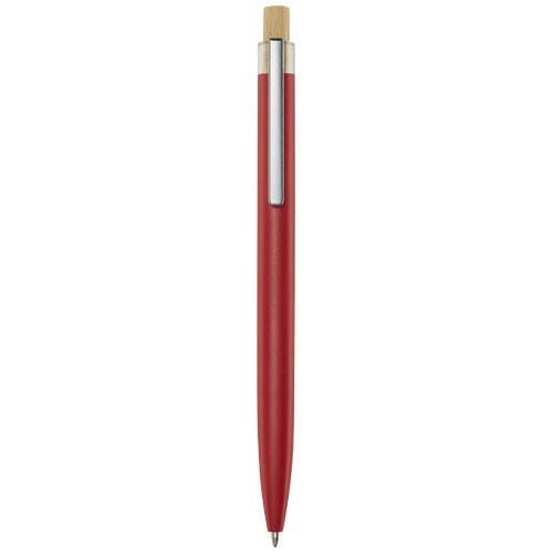 Obrázky: Guličkové pero z recykl. hliníka, červená, ČN