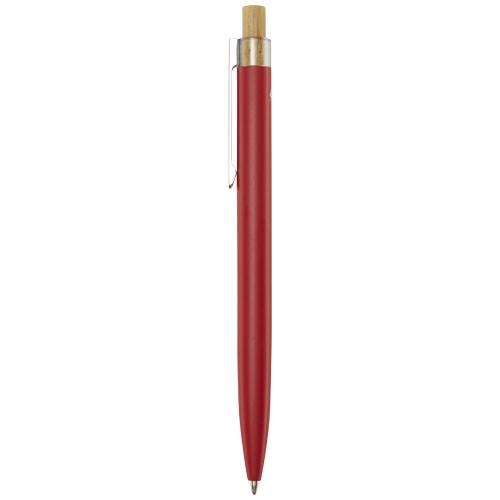 Obrázky: Guličkové pero z recykl. hliníka, červená, ČN, Obrázok 5
