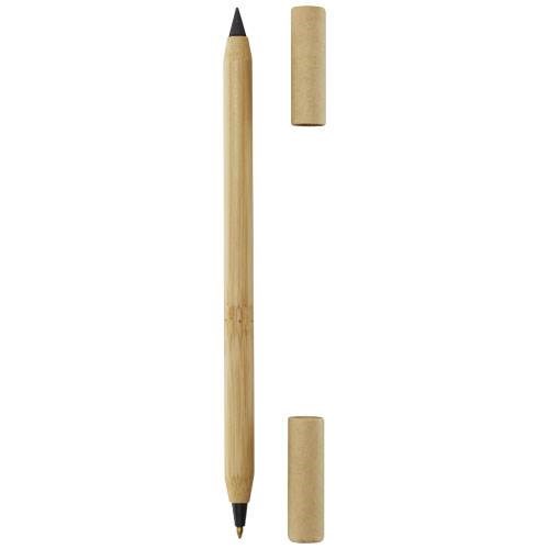 Obrázky: Bambusové duálne pero,KP-modrá náplň,bezatramentu, Obrázok 3