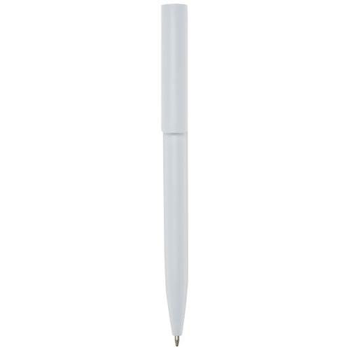 Obrázky: Biele guličkové pero, biely klip, rec. plast, MN