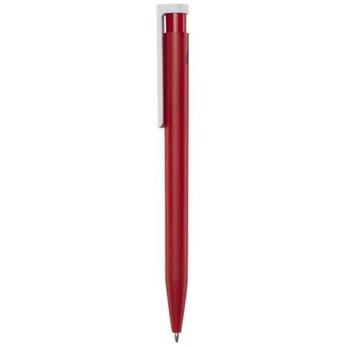 Obrázky: Červené guličkové pero, biely klip, rec. plast, ČN, Obrázok 3