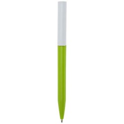 Obrázky: Limetkové guličkové pero,biely klip,rec. plast, ČN