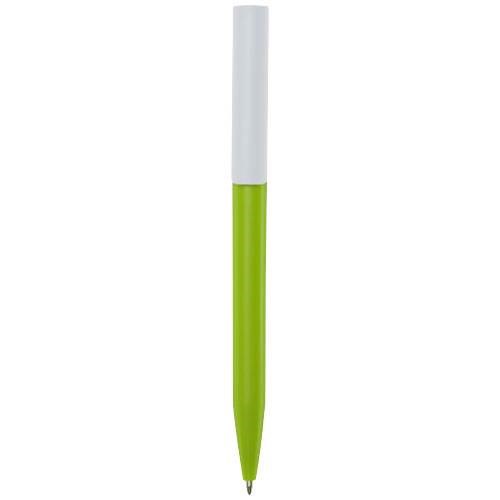 Obrázky: Limetkové guličkové pero,biely klip,rec. plast, ČN