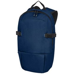 Obrázky: Nám.modrý ruksak na notebook 15", pracky,GRS RPET
