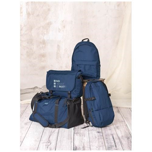 Obrázky: Nám.modrý ruksak z GRS RPET, predné vrecko na zips, Obrázok 4